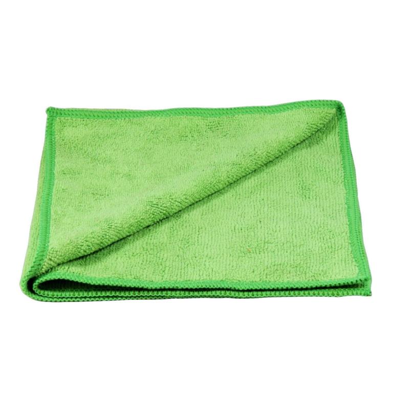 Image Mikrofasertuch Sensation/Professional, 40 x 40 cm, 300 g/m², Frotteestruktur | grün formstabil, bei 95°C waschbar